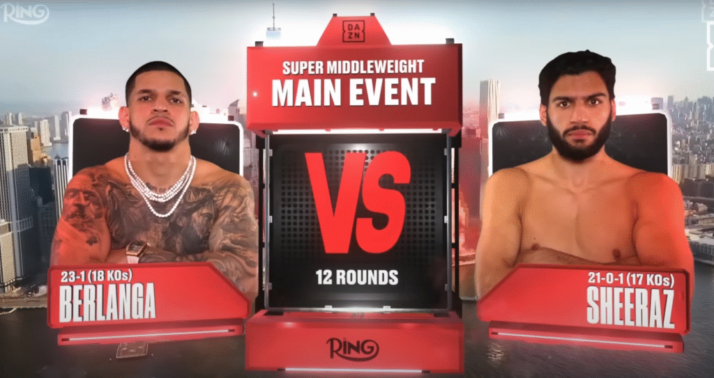 berlanga vs sheeraz