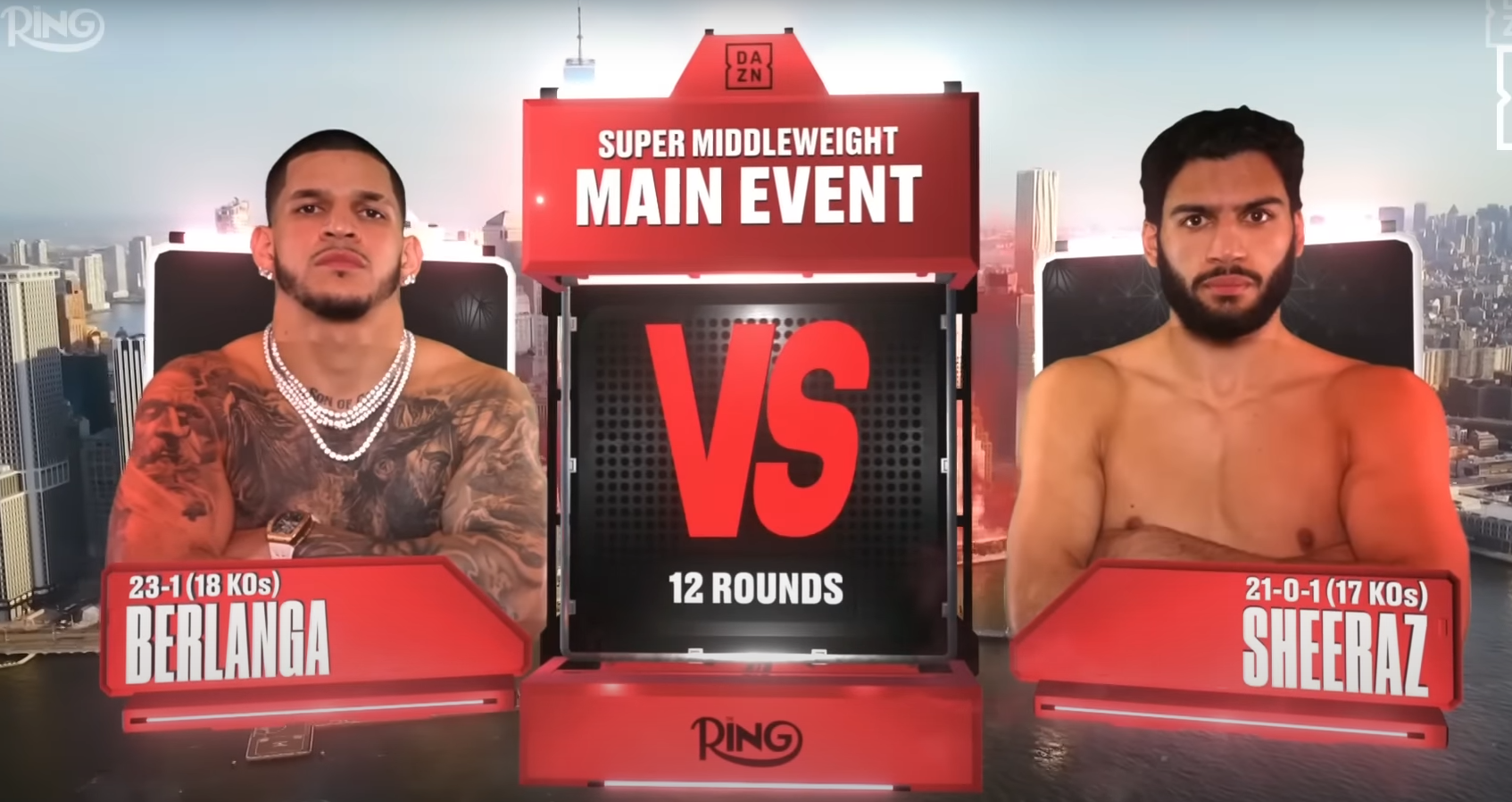 berlanga vs sheeraz