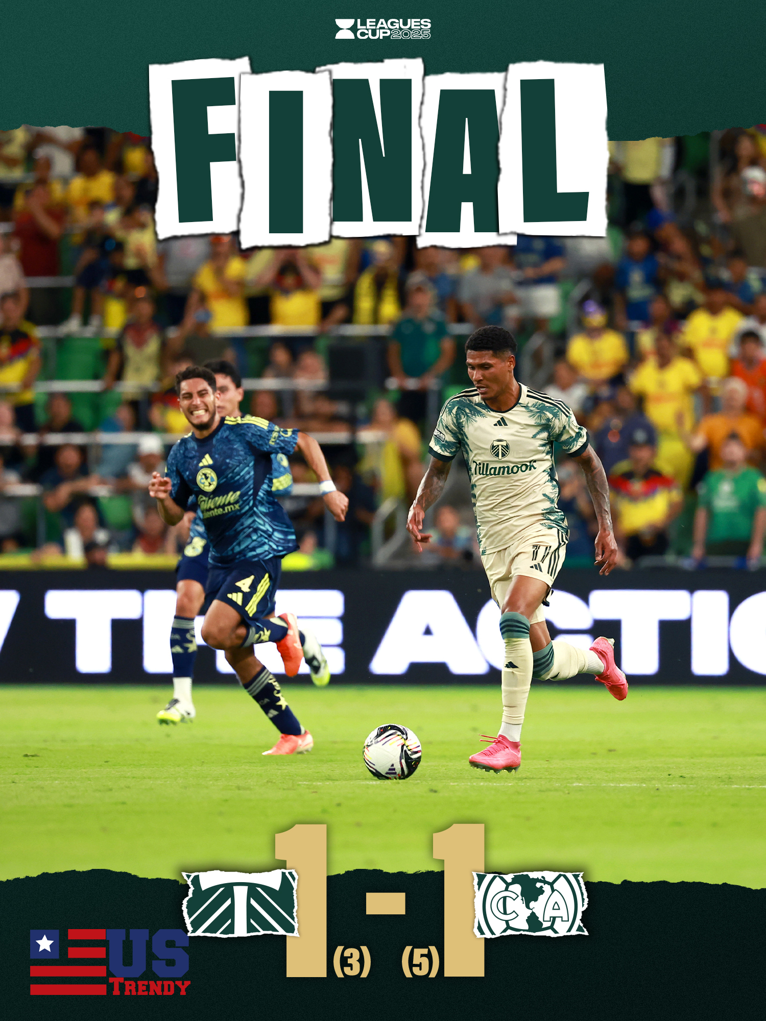 América vs. Timbers