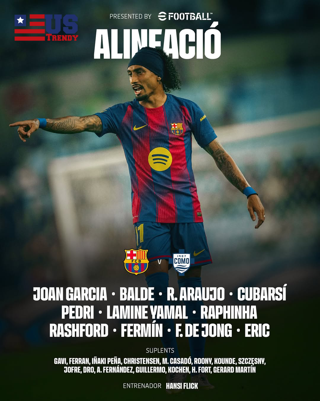 Barcelona vs Como