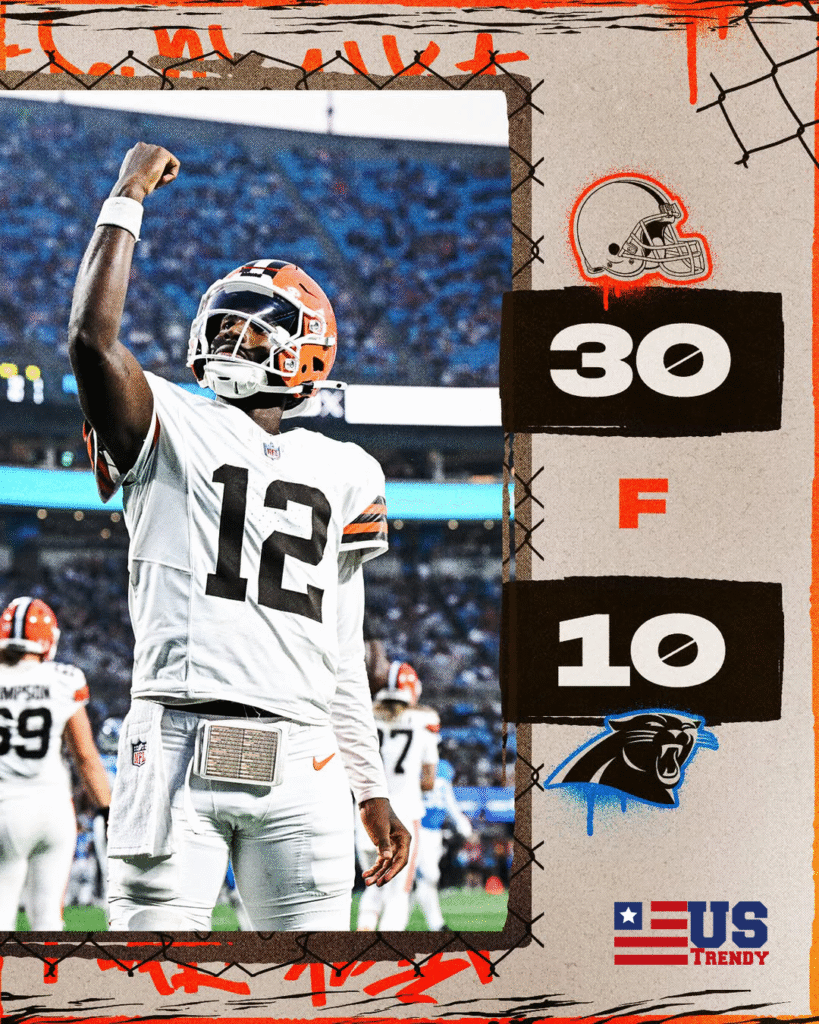 Browns vs Panthers