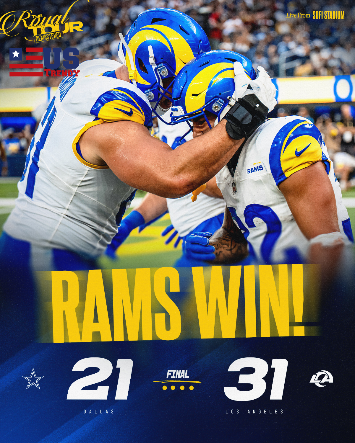 Cowboys vs Rams