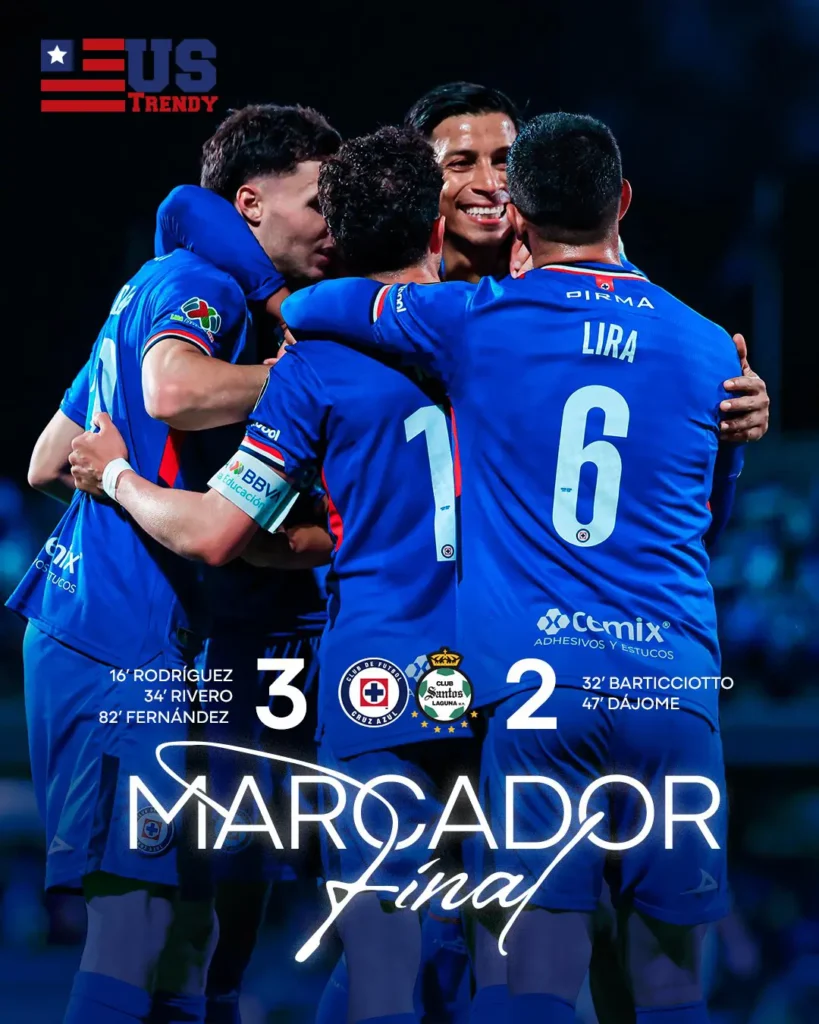 Cruz Azul vs Santos