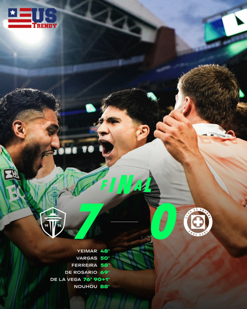 Cruz Azul vs Seattle Sounders