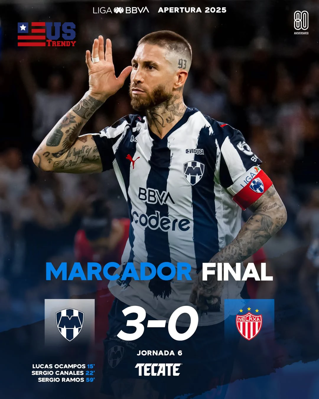 monterrey vs necaxa