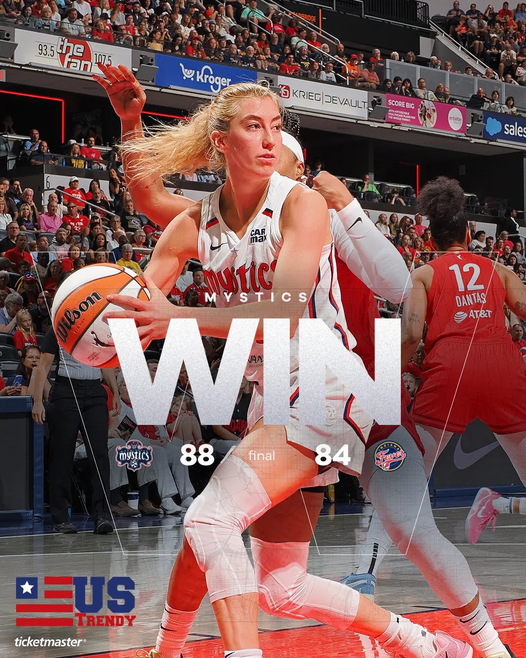 Mystics vs Fever