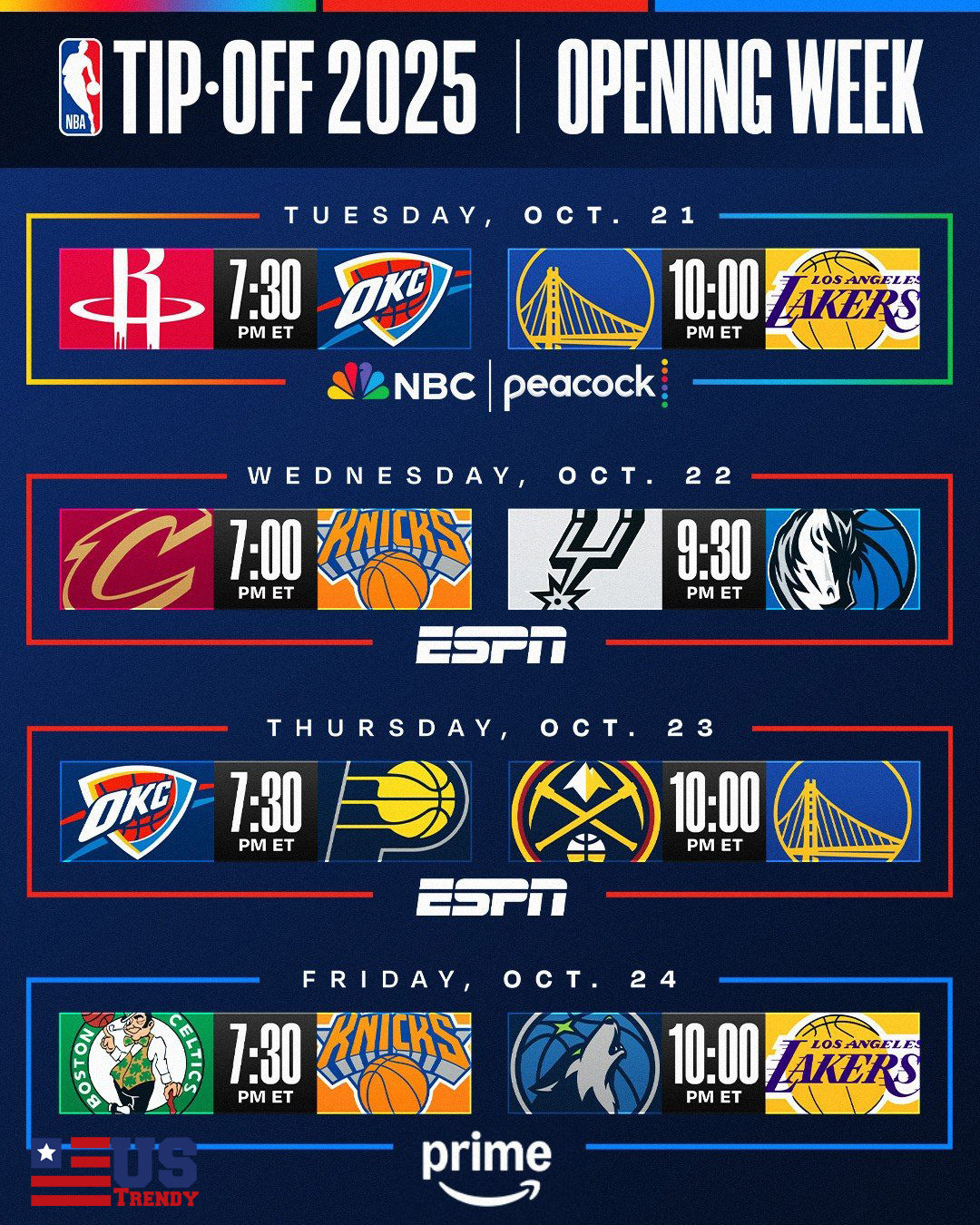 NBA Schedule