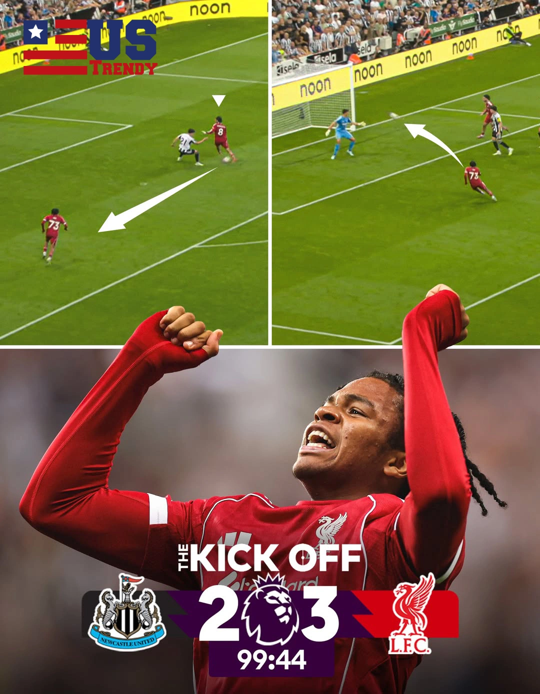 Newcastle vs Liverpool