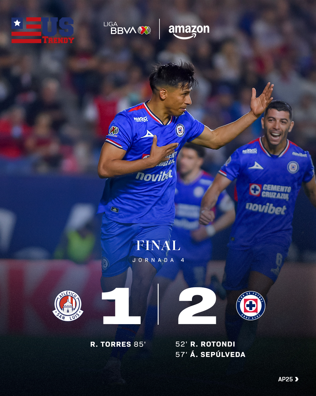 San Luis vs Cruz Azul