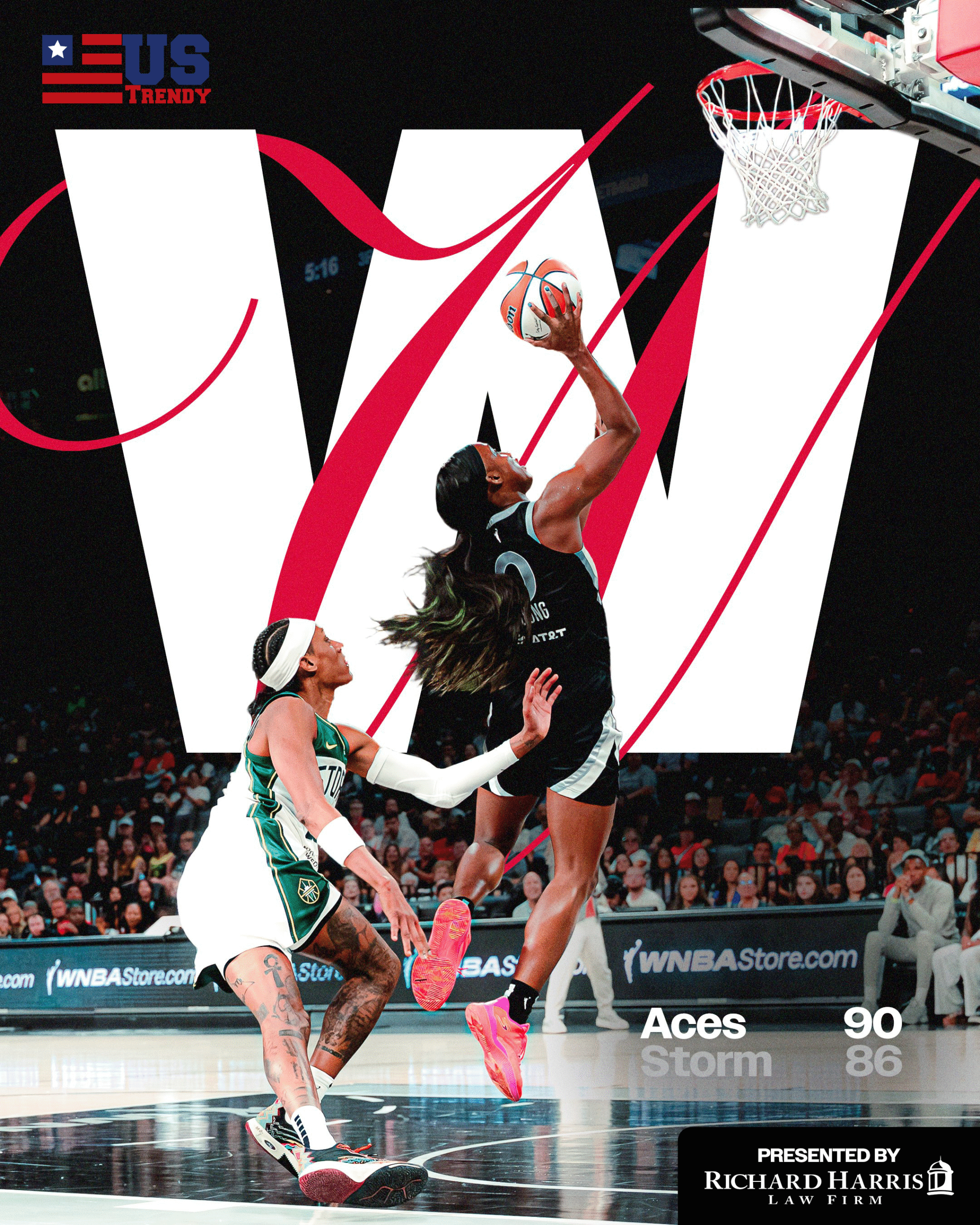 Storm vs Aces