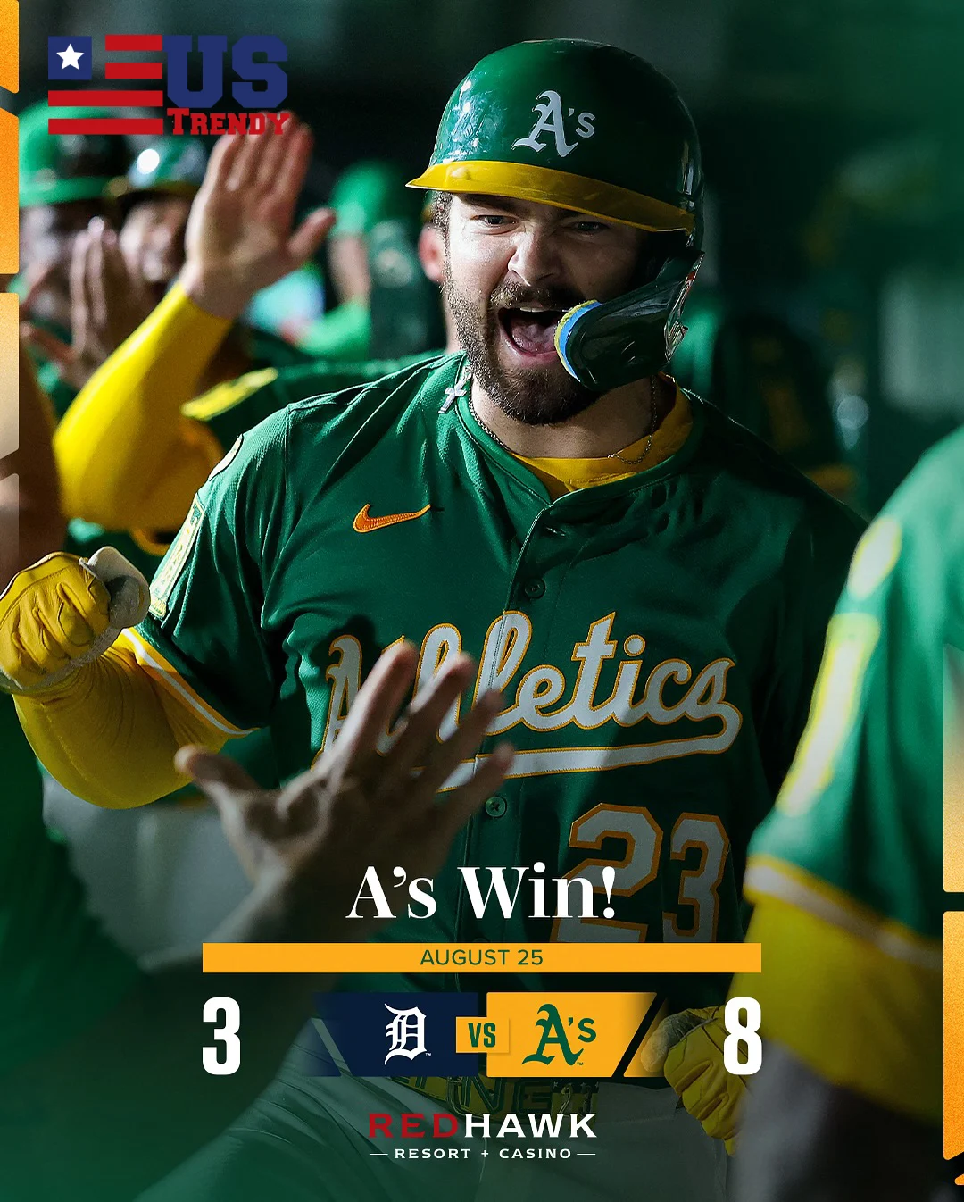 Tigers vs Athletics