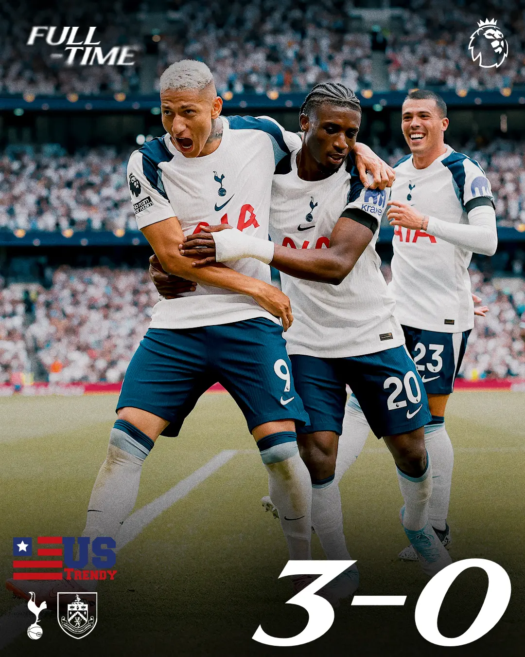 Tottenham vs Burnley