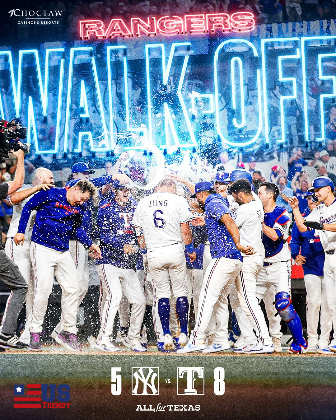 Yankees vs Rangers