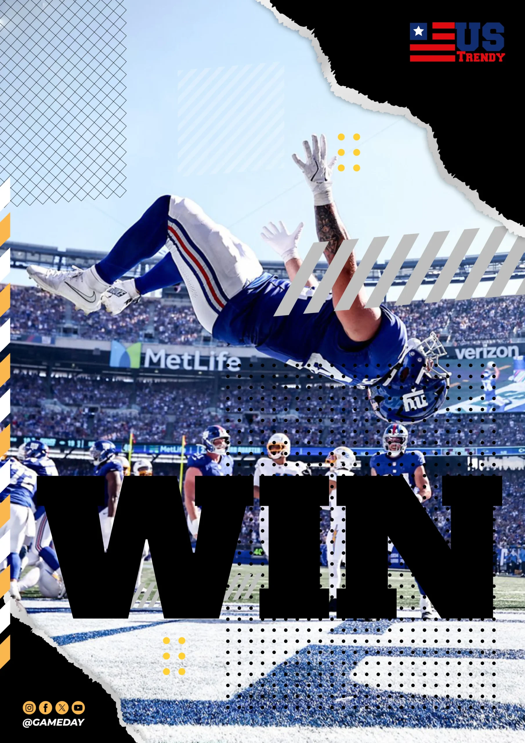 Chargers vs Giants